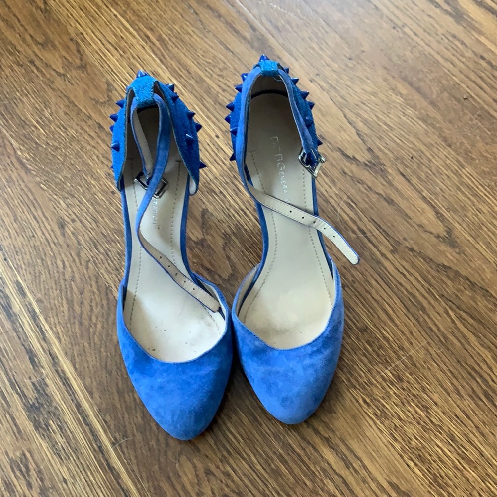 BCBG | suede spike pumps